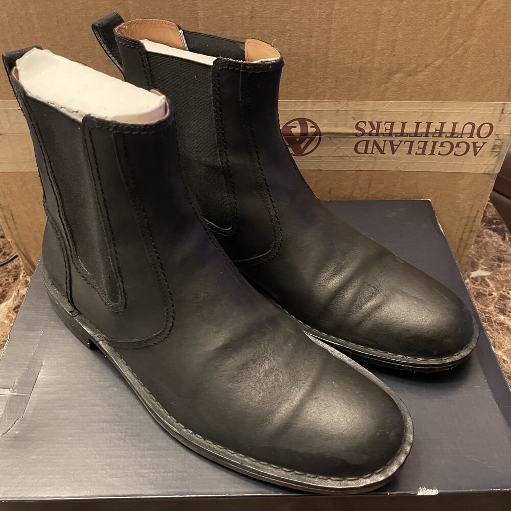 Tommy Hilfiger Chelsea Boots Men's 10.5 Black 88BS01282 w/ Original Box